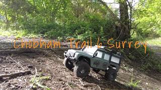 Chobham Trail 6 Surrey uk Traxxas TRX4 [upl. by Yehc]