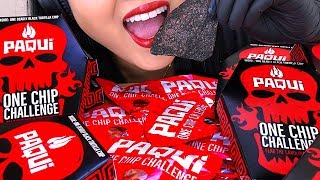 ASMR NEW ONE CHIP CHALLENGE WORLDS HOTTEST CHIP  ASMR Phan [upl. by Esinet835]