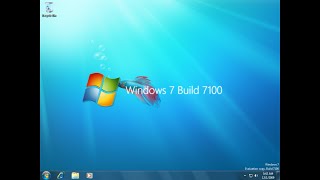 Taking a look at Windows 7 Build 7100 Release Candidate [upl. by Ij522]