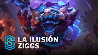 La Ilusion Ziggs Skin Spotlight  League of Legends [upl. by Atiuqiram239]