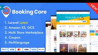 Install Booking Core Script Ultimate Laravel Booking System for Travel amp Rental  StepbyStep [upl. by Latreece96]