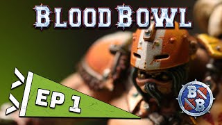 Ogres vs Goblins Blood Bowl Season Two Battle Report Ep 1 [upl. by Palm462]