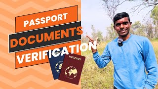 Passport Office Certificates Verification Process [upl. by Anilram]