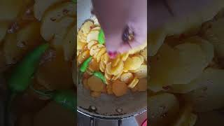 Aloo ki katliyan  Sweet and Spice  Recipe  youtube shorts 😋 [upl. by Fira821]