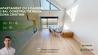 Apartament tip penthouse cu 2 camere constructie noua 2 bai  Cristian [upl. by Suoivatram234]