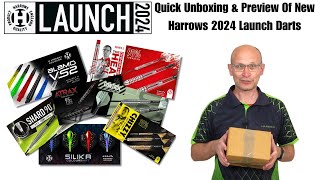 Harrows 2024 Product Launch UNBOXING AND PREVIEW OF NEW DARTS [upl. by Lamhaj]