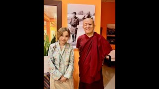 Beautiful Bhutanese Singer Dechen Wangmo Sing In of the Buddhist Temple in Bhutan [upl. by Atteniuq]