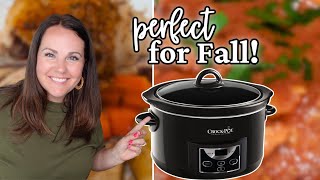 3 TASTY CROCK POT Dinners that are perfect this fall  Crock pot recipes [upl. by Jamilla]