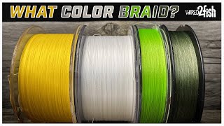 Best Braided Fishing Line Color  Bright vs Natural [upl. by Salamone]