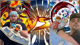 YuGiOh Dueltainer Battles Upstart Cup 2 Match 4Game 1Red Dragon Archfiend vs GemKnights [upl. by Acinok]