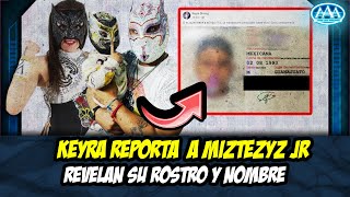 FUNADA A MYZTEZIZ JR REVELAN SU ROSTRO Y NOMBRE  ExtraLucha [upl. by Anelehs902]