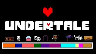 Every UNDERTALE Leitmotif Appearance [upl. by Holle]