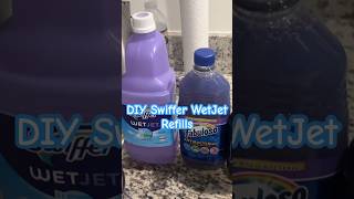 DIY Swiffer WetJet RefillsNEVER buy refills again [upl. by Arytal]