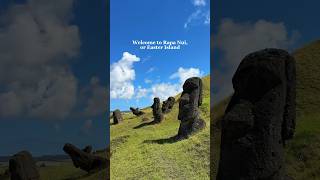 Moai Statues on Easter Island [upl. by Ajiak]