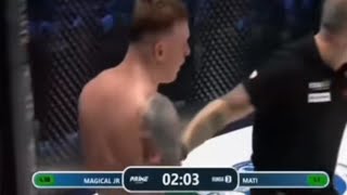 Magical Jr vs Mati Mma walka [upl. by Omiseno]