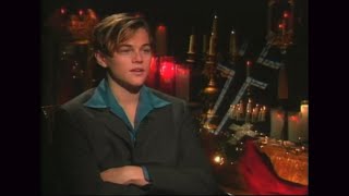 romeo and juliet 1996 leonardo dicaprio behind the scenes [upl. by Ecenahs]