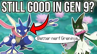 Is NERFED Greninja STILL GOOD in Gen 9 Competitive Pokemon [upl. by Marti579]