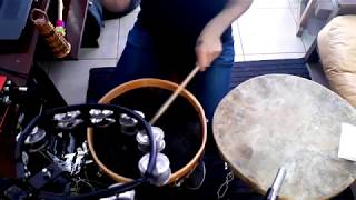 Sergio Suarez  Ritmos de Kaani en Percusión [upl. by Hpejsoj815]