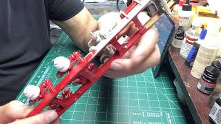 Building scale plastic models Model trucks Stretching or shortening a truck chassis Frame [upl. by Perce]