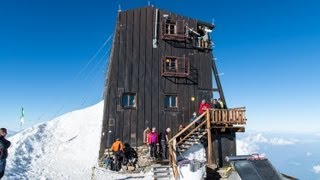 Climb to Margherita Hut Signalkuppe Pennine Alps [upl. by Basset]