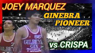 Joey Marquez with Robert Jaworski  PBA 1984 All Filipino Cup Finals Game 4 CRISPA vs GILBEYS [upl. by Burkhart]