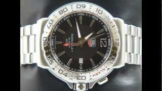 TAG Heuer F1 Formula One Alarm watch black dial WAC111ABA0850 [upl. by Lambart641]