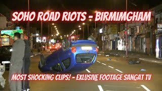 Birmingham Riots  Soho Road Riots SHOCKING CLIPS  Sangat TV EXCLUSIVE FOOTAGE [upl. by Sothena533]