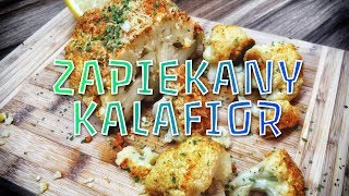 Pieczony kalafior w parmezanie  PRZEPIS jak zrobić [upl. by Aniri546]