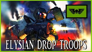 ELYSIAN DROP TROOPERS  Brave Helldivers  Warhammer 40k Lore [upl. by Dnomaj]