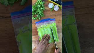 How to make garlic parsley oil This is a great way to preserve your herbs and garlic foodhacks [upl. by Annitsirhc]