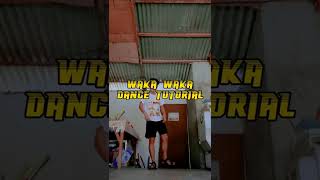 WAKA WAKA DANCE TUTORIAL  TIKTOK DANCE CHALLENGE [upl. by Amalee]