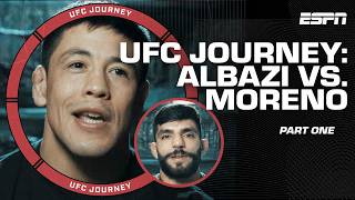 UFC Journey Brandon Moreno vs Amir Albazi PART 1  ESPN MMA [upl. by Casta]