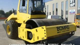 Compacteur monocylindre BOMAG BW213D4 [upl. by Garik]