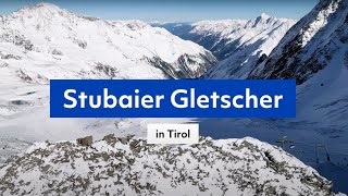 Dit is de Stubaier Gletscher  het grootste gletsjerskigebied van Oostenrijk wintersport skien [upl. by Ilowell]