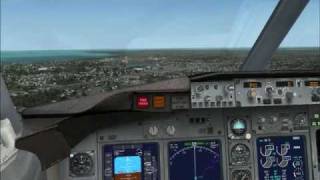 How to land FSX Landing Tutorial with 737 [upl. by Lleznov487]