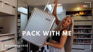 Pack with me for holiday Portugal Holiday Outfits Overpacker [upl. by Amat]