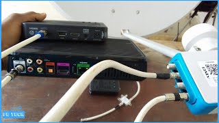 DStv ExtraView Installation  DStv Explora And HD  Smart LNB [upl. by Kay211]