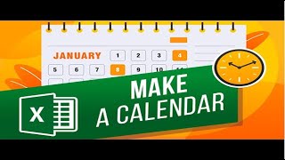 How To Make New Automated Monthly Dynamic Calendar In Excel  No VBA [upl. by Alenairam769]