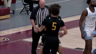 MBB Highlights Bloomsburg mens basketball 75 Holy Family 73 [upl. by Nnayrrehs491]