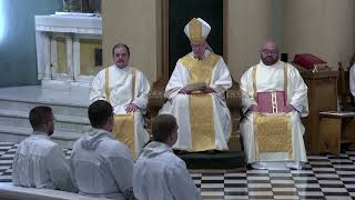 2024 Diaconate Ordination  Bishop Seniors Homily [upl. by Tavia333]