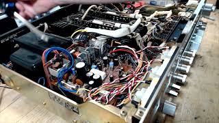 Yamaha CR 1020 Stereo Receiver Repair  Popping Sound  Protection Relay Kicking In and Out [upl. by Sufur]