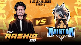 RAISTAR CHALLENGED ME 1 VS 1 😱 വെല്ലു വിളി അതും എന്നോട് 🤣 FULL HEADSHOTS 🔥 RASHIQ DB [upl. by Pasol]