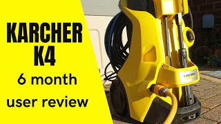 Karcher K4 pressure washer 6 month review [upl. by Oiragelo1]