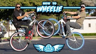 How to Wheelie with SE Bikes Team [upl. by Naeroled925]