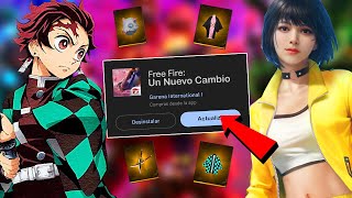 OFICIAL NUEVA COLABORACION DE FREE FIRE  NUEVA ACTUALIZACION [upl. by Amersham]