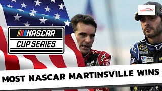 Top 5 NASCAR Drivers at Martinsville of AllTime [upl. by Annayek]