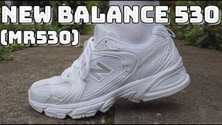 NEW BALANCE 530 REVIEW  On feet comfort weight breathability and price review [upl. by Ydnarb]