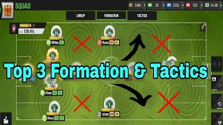 NEW Top 3 formation and tactics in Top Eleven 2024 [upl. by Rojas]