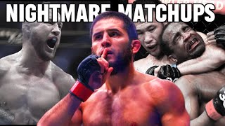 Nightmare Matchups Islam Makhachev [upl. by Glynda45]