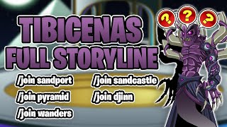 Chaos Lord Tibicenas FULL Storyline Quest Walkthrough  AQW [upl. by Oigres]